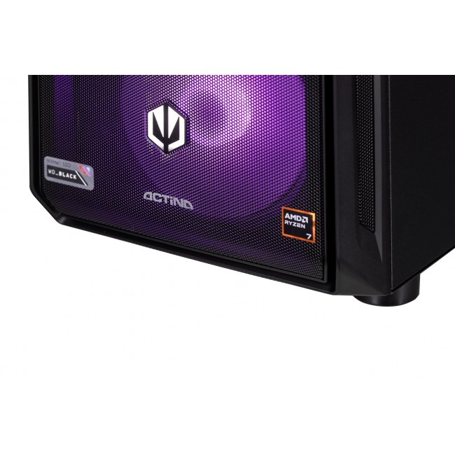 Actina 5901443411956 PC AMD Ryzen 7 9800X3D 32 GB DDR5-SDRAM 2 TB SSD NVIDIA GeForce RTX 5080 Windows 11 Home Midi Tower Black Actina 5901443411956 PC AMD Ryzen 7 9800X3D 32 GB DDR5-SDRAM 2 TB SSD NVIDIA GeForce RTX 5080 Windows 11 Home Midi Tower Black