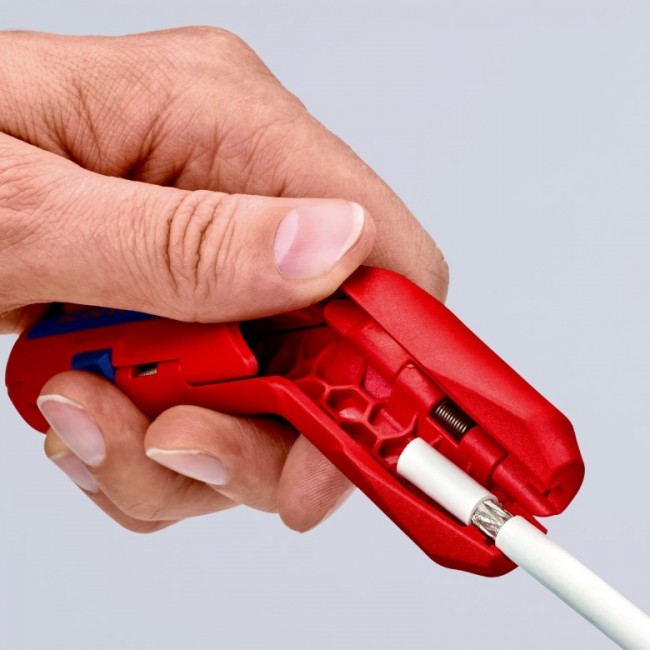 Knipex ErgoStrip cable stripper Blue, Red