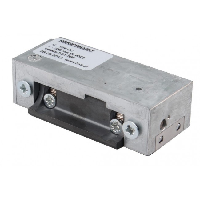 Electric strike Bira Vidos 12VDC symmetrical R5