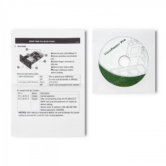 Qoltec 50389 SNMP module for Uninterruptible Power Supply Qoltec 50389 SNMP module for Uninterruptible Power Supply