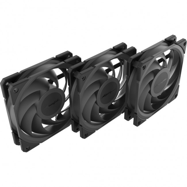 Alpenf hn JetStream Triple - black fan, 3 pieces Alpenf hn JetStream Triple - black fan, 3 pieces