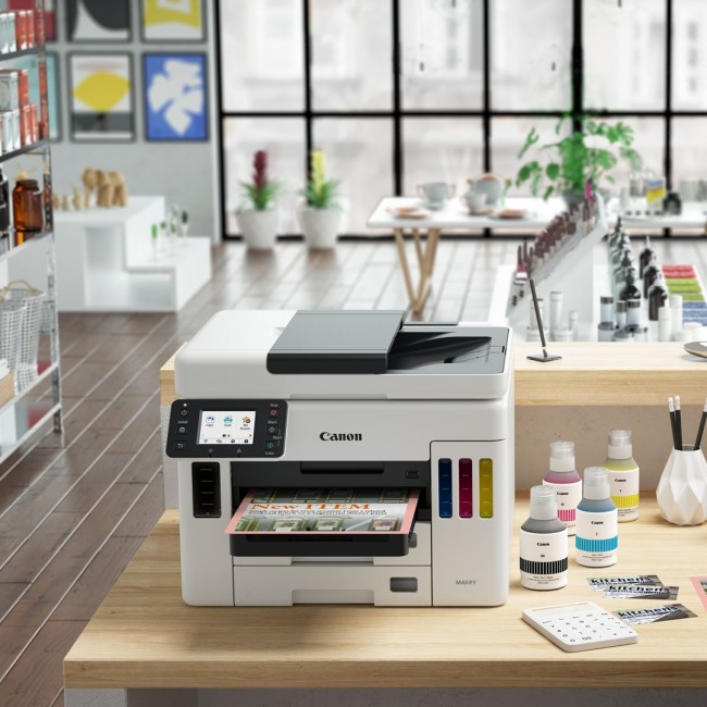 Canon MAXIFY GX7050 MegaTank Inkjet A4 600 x 1200 DPI Wi-Fi Canon MAXIFY GX7050 MegaTank Inkjet A4 600 x 1200 DPI Wi-Fi