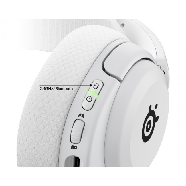 Steelseries Arctis Nova 5X Wireless Headset Head-band Gaming USB Type-C Bluetooth White Steelseries Arctis Nova 5X Wireless Headset Head-band Gaming USB Type-C Bluetooth White