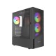 Gembird CCC-FC-4300 Gaming ATX Computer Case Fornax 4300, ARBG backlight, black Gembird CCC-FC-4300 Gaming ATX Computer Case Fornax 4300, ARBG backlight, black