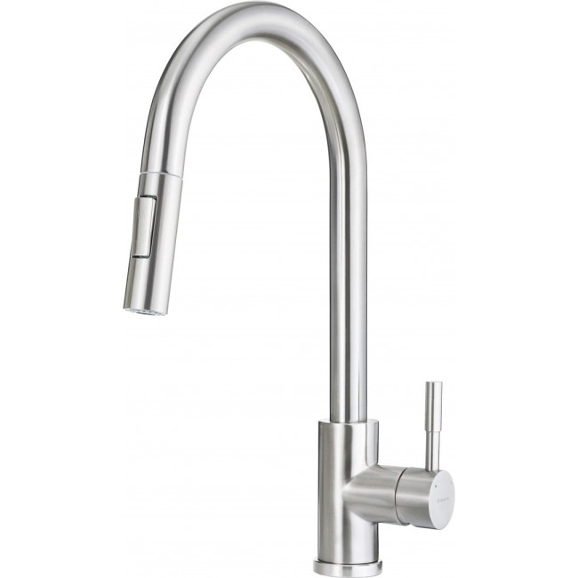 Kitchen faucet with pull-out spout