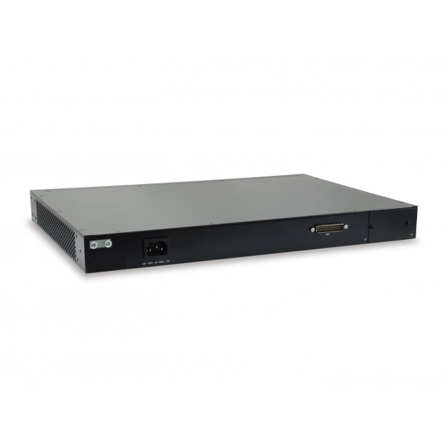 LevelOne KILBY 28-Port Stackable L3 Lite Managed Gigabit Switch, 2 x 10GbE SFP+, 1 x 10GbE Module Slot LevelOne KILBY 28-Port Stackable L3 Lite Managed Gigabit Switch, 2 x 10GbE SFP+, 1 x 10GbE Module Slot