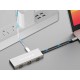 Conceptronic HUBBIES17G interface hub USB 3.2 Gen 2 (3.1 Gen 2) Type-C 10000 Mbit/s Grey
