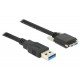 DeLOCK 83599 USB cable USB 3.2 Gen 1 (3.1 Gen 1) 3 m USB A Micro-USB B 5 Gbit/s Black