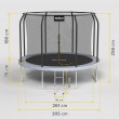 REBEL ACTIVE TRAMPOLINE PRO 10FT/305CM
