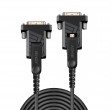 Lindy 50m Fibre Optic Hybrid Micro-HDMI 18G Cable with Detachable HDMI and DVI Connectors