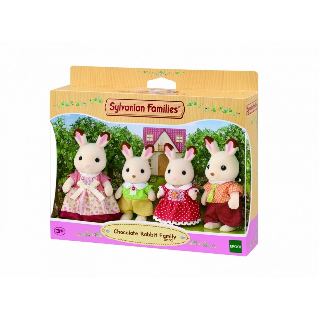 Sylvanian Families Chocolate Rabbit Family