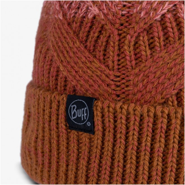 Czapka BUFF KNITTED & FLEECE BEANIE MASHA CINNAMON one size