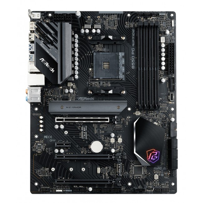 Asrock B550 PG Riptide AMD B550 Socket AM4 ATX Asrock B550 PG Riptide AMD B550 Socket AM4 ATX