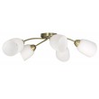 Classic chandelier pendant ceiling lamp Activejet BENITA Patina 5xE27 for living room