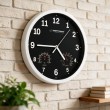 Esperanza EHC016K Mechanical wall clock Round Black