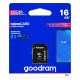 Goodram M1AA-0160R12 memory card 16 GB MicroSDHC Class 10 UHS-I