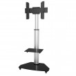 Techly Floor Stand with Shelf Trolley TV LCD/LED/Plasma 37-70