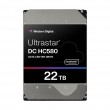 Western Digital Ultrastar DC HC580 internal hard drive 22 TB 7200 RPM 512 MB 3.5