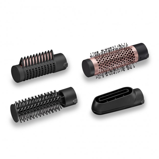BaByliss Perfect Finish Hot air brush Warm Black 1000 W 86.6 BaByliss Perfect Finish Hot air brush Warm Black 1000 W 86.6