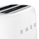 Smeg 50's Style Toaster TSF02WHEU White Smeg 50's Style Toaster TSF02WHEU White