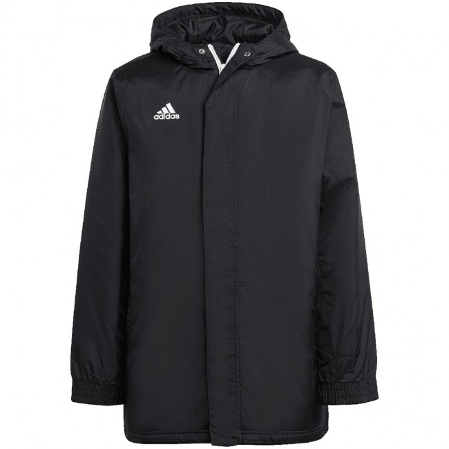 adidas Entrada 22 Stadium Kids Jacket black IB6078 adidas Entrada 22 Stadium Kids Jacket black IB6078