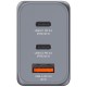 Verbatim GNC-65 GaN Charger 65W with 2 x USB-C PD 65W / 1 x USB-A QC 3.0 (EU/UK/US)