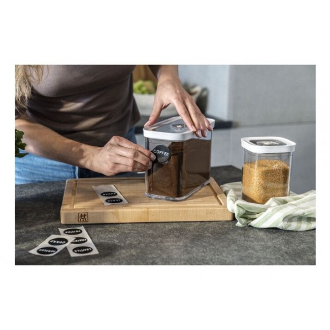 ZWILLING 1026082 Rectangular Container 5.4 L Transparent, White 5 pc(s) ZWILLING 1026082 Rectangular Container 5.4 L Transparent, White 5 pc(s)