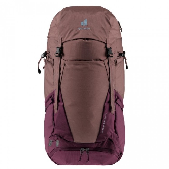Deuter Futura Pro 38 SL women's hiking backpack - ashrose/cassis Deuter Futura Pro 38 SL women's hiking backpack - ashrose/cassis