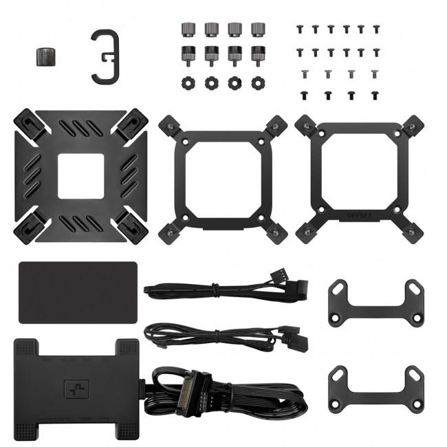 DeepCool Spartacus 360 Processor Liquid cooling kit 12 cm Black