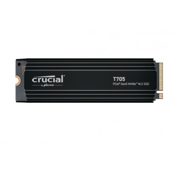 SSD M.2 4TB Crucial T705 NVMe PCIe 5.0 x 4 with Heatsink