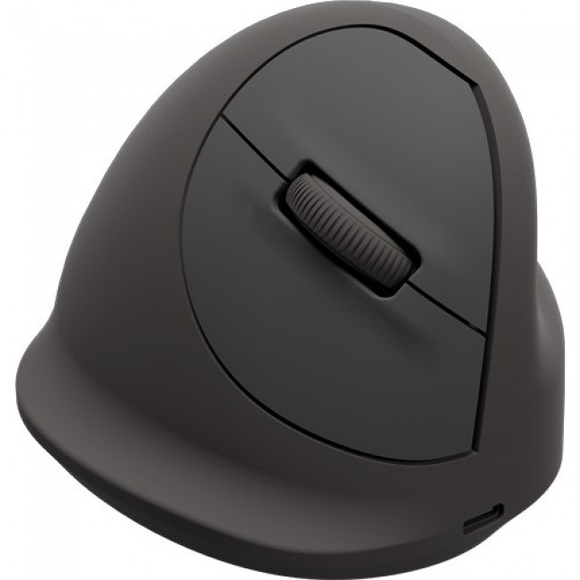 Fellowes Vertical Wireless Mouse Breyta Plus+ Ergonomic Left Handed Vertical Mouse with Antibacterial Protection Large