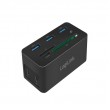 LogiLink UA0370 laptop dock/port replicator Wired USB 3.2 Gen 1 (3.1 Gen 1) Type-C Black