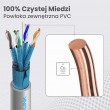 Extralink Twisted pair CAT6A FTP (F/FTP) V2 Indoor 500M