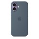 Apple iPhone 17 Silicone Case with MagSafe Anchor Blue