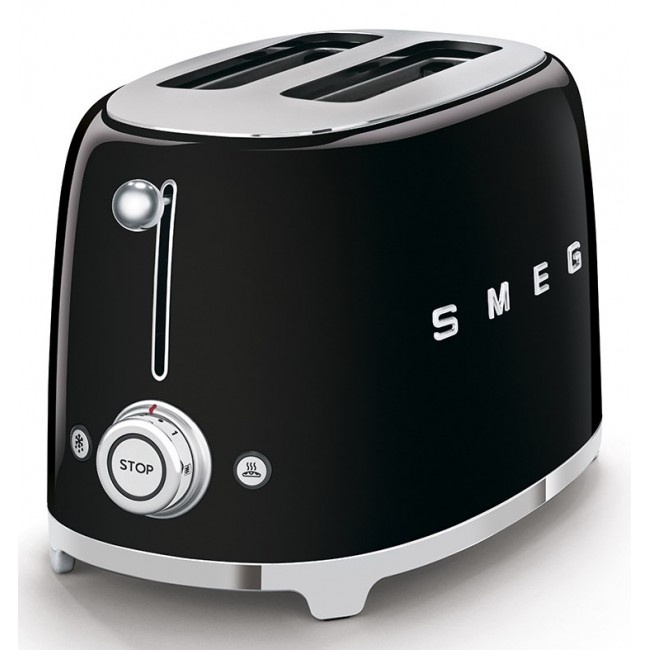 Smeg 50's Style Toaster TSF01BLEU Black