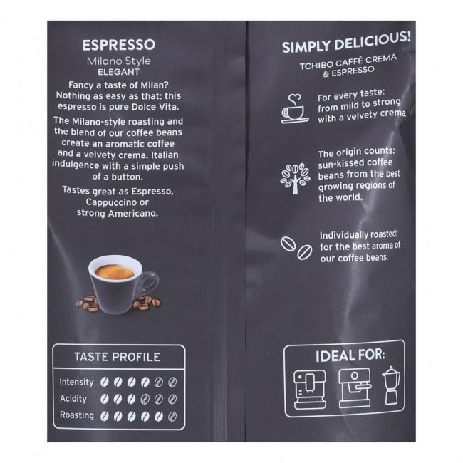 Coffee Bean Tchibo Espresso Milano Style 1 kg