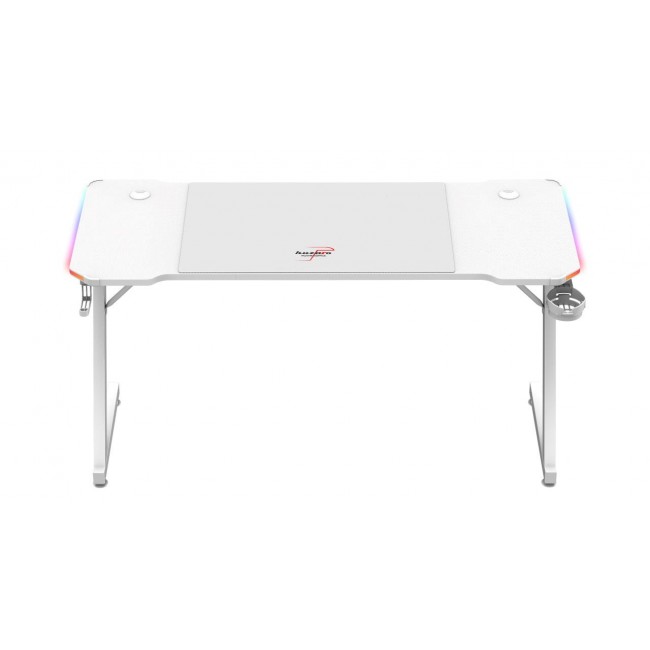 Huzaro Hero 3.3 White RGB - gaming table Huzaro Hero 3.3 White RGB - gaming table