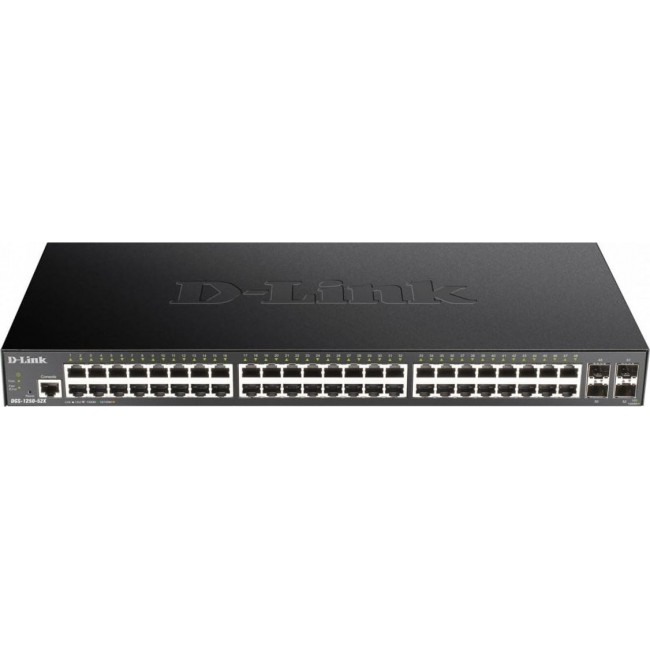 Switch D-Link DGS-1250-52X/E Gigabit Ethernet (10/100/1000) Black Switch D-Link DGS-1250-52X/E Gigabit Ethernet (10/100/1000) Black