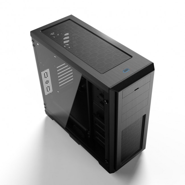 PHANTEKS Enthoo Pro Mid Tower, Tempered Glass - black PHANTEKS Enthoo Pro Mid Tower, Tempered Glass - black