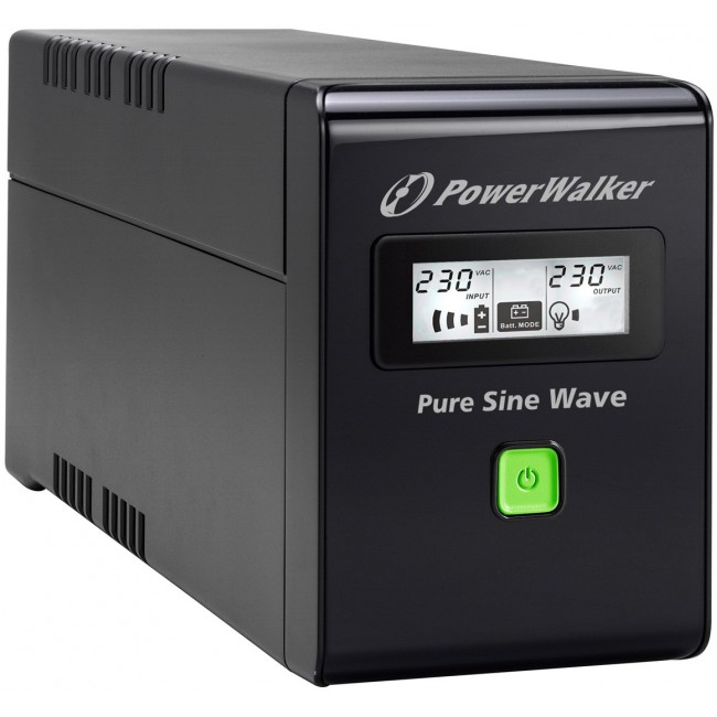 PowerWalker VI 800 SW FR uninterruptible power supply (UPS) Line-Interactive 0.8 kVA 480 W 2 AC outlet(s) PowerWalker VI 800 SW FR uninterruptible power supply (UPS) Line-Interactive 0.8 kVA 480 W 2 AC outlet(s)