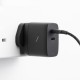 Native Union FAST-PD67-BLK-INT mobile device charger Laptop, Smartphone, Tablet Black AC Fast charging Indoor