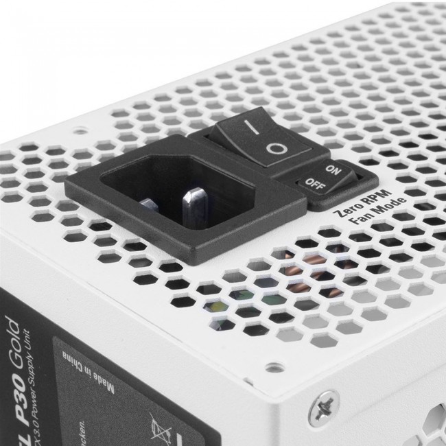 Sharkoon Rebel P30 Gold power supply unit 1000 W 20+4 pin ATX ATX White