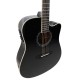V-TONE VEAG1 CE BK - 4/4 electro-acoustic guitar, black