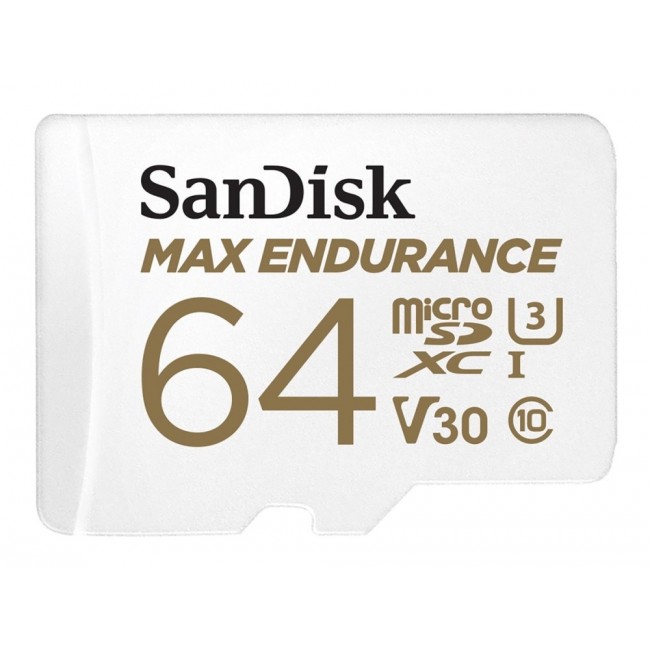 SanDisk Max Endurance 64 GB UHS-I Class 10 MicroSDXC Memory Card