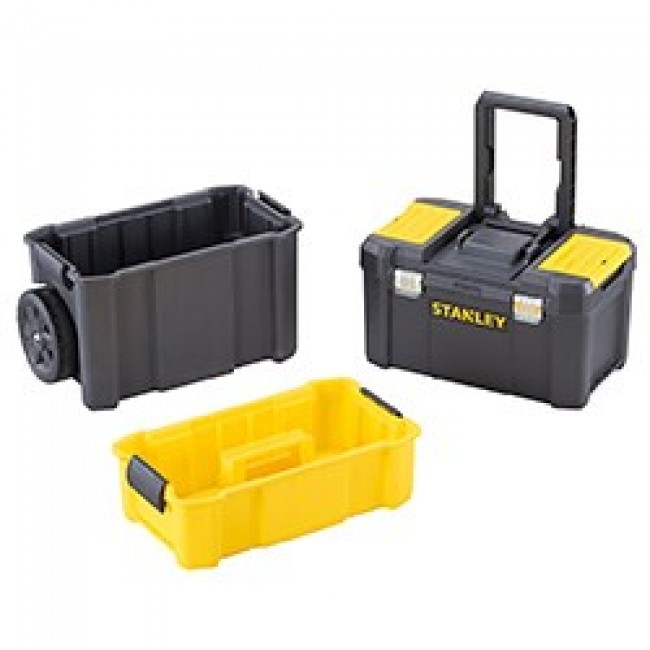Stanley Essential Tool hard case Plastic Grey, Yellow