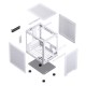Jonsbo C6 Micro-ATX Case - white