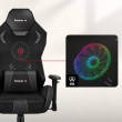 Huzaro Combat 7.6 RGB Black gaming chair with fan Huzaro Combat 7.6 RGB Black gaming chair with fan