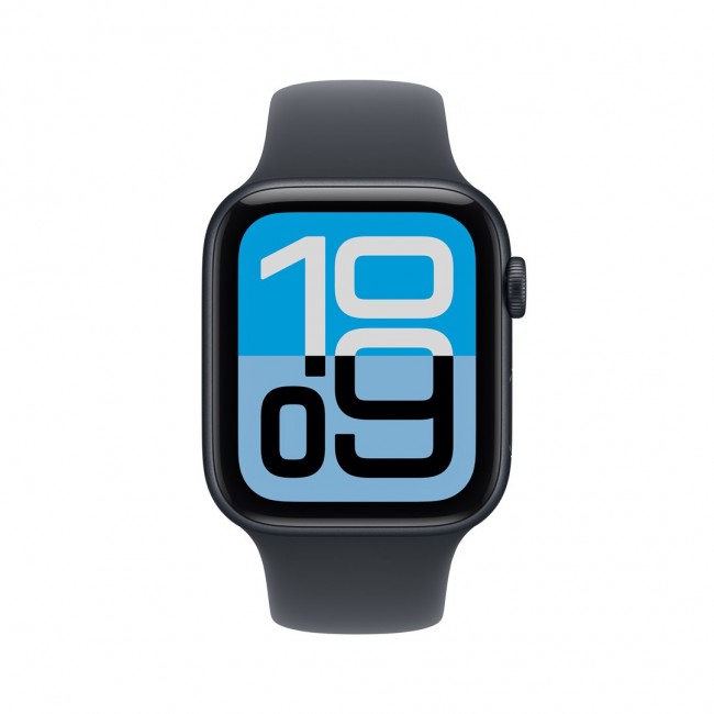 Apple Watch SE (3nd generation) SE 3 GPS + Cellular 44mm Midnight Aluminium Case with Midnight Sport Band - M/L