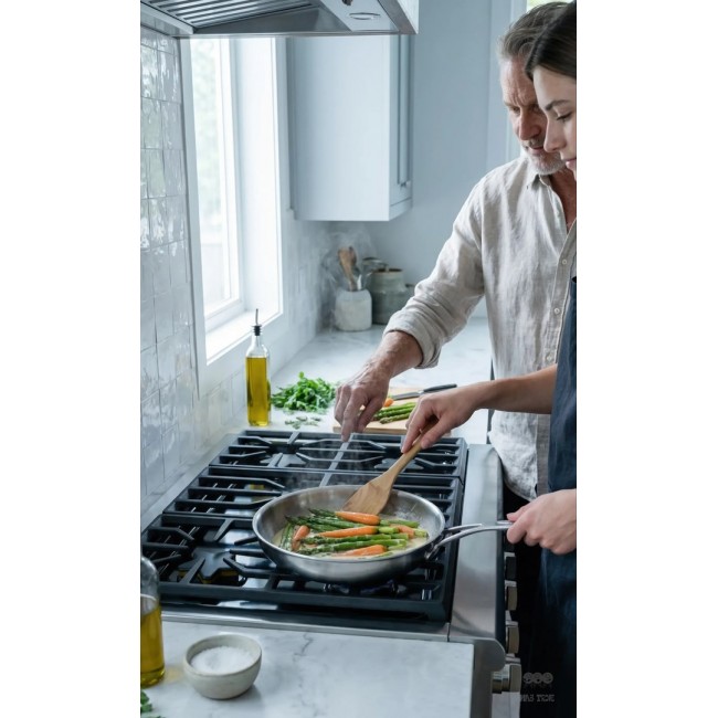 DEMEYERE INDUSTRY 5 1029691 - 28 cm steel frying pan