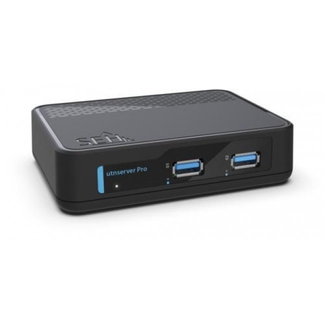 SEH utnserver Pro print server Ethernet LAN Black SEH utnserver Pro print server Ethernet LAN Black